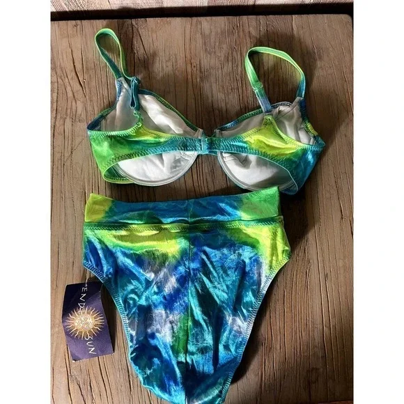 Vintage Endless Sun Y2K 90s 80s Bikini NWT